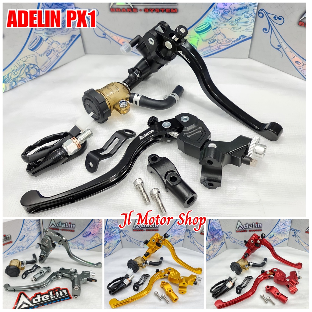 MASTER REM RADIAL ADELIN PX1 KANAN KIRI RADIAL - MASTER REM DAN HANDLE KOPLING ADELIN PX1 RADIAL