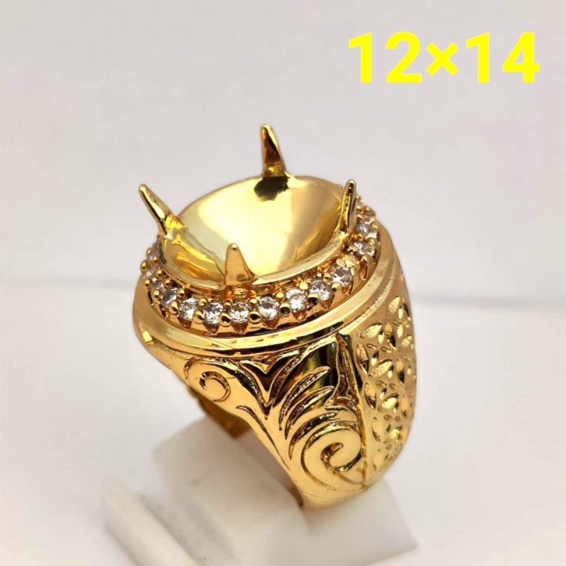CINCIN ALPAKA SUPER/PERAK HONGKONG/EMBAN RING/RANGKA BATU