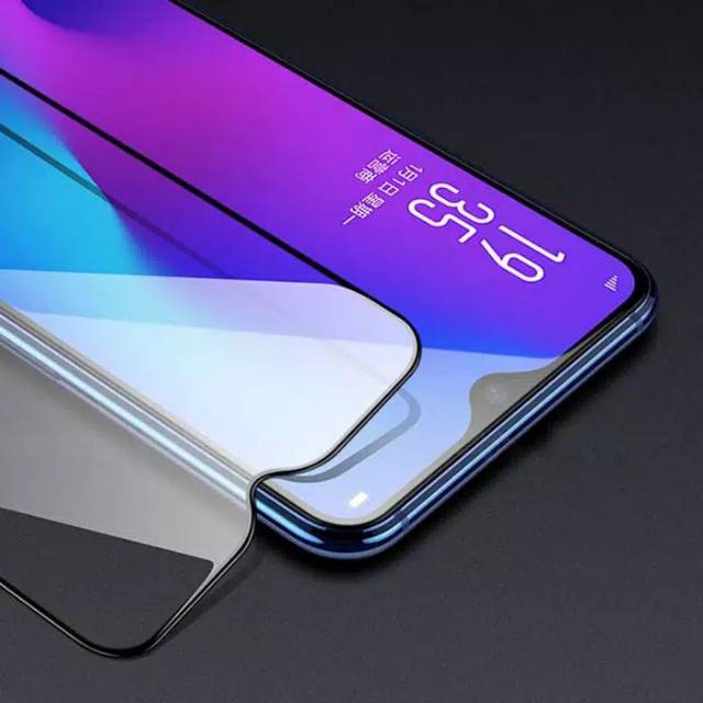 Tempered glass full oppo reno 4,4 pro,k3,f15,find x,find x2 pro,f1 pro,a72,a91 tg - anti gores kaca