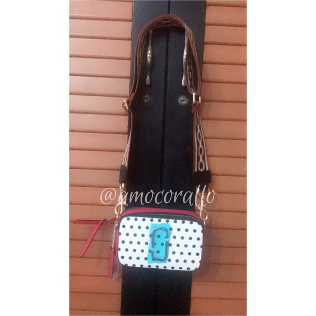 Tas Bag New Baru MJ MarcJacobs Marc Jacobs Polkadot Pink Snapshot