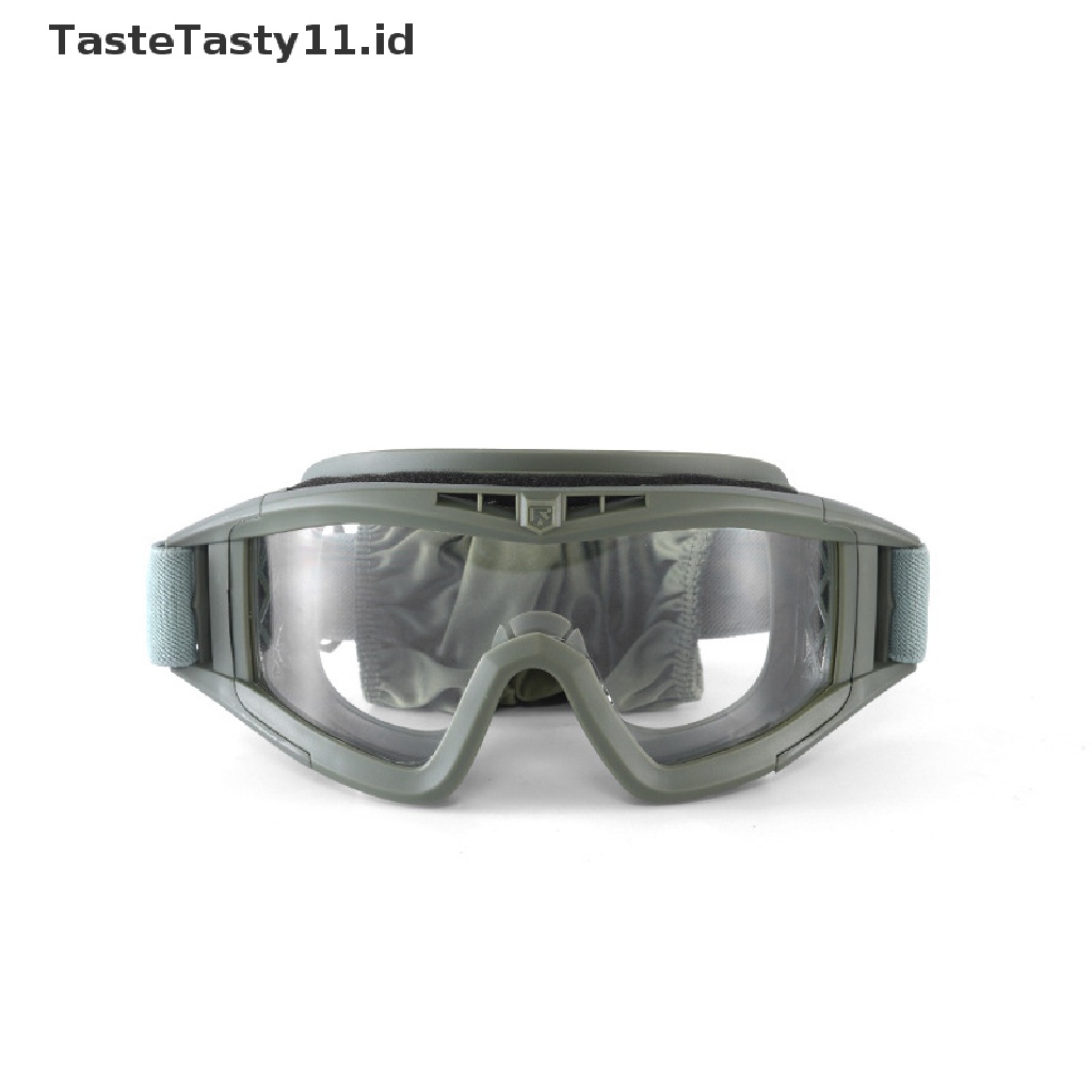 【TasteTasty】 1Set Tactical Goggles Military Sunglasses 3Len Army Motorcycle Windproof Glasses .