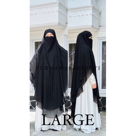 FK DOUBLE LAYER | Arabeschi chifon | PURNAMASARIDEVI.id | KDgalleryhouse.