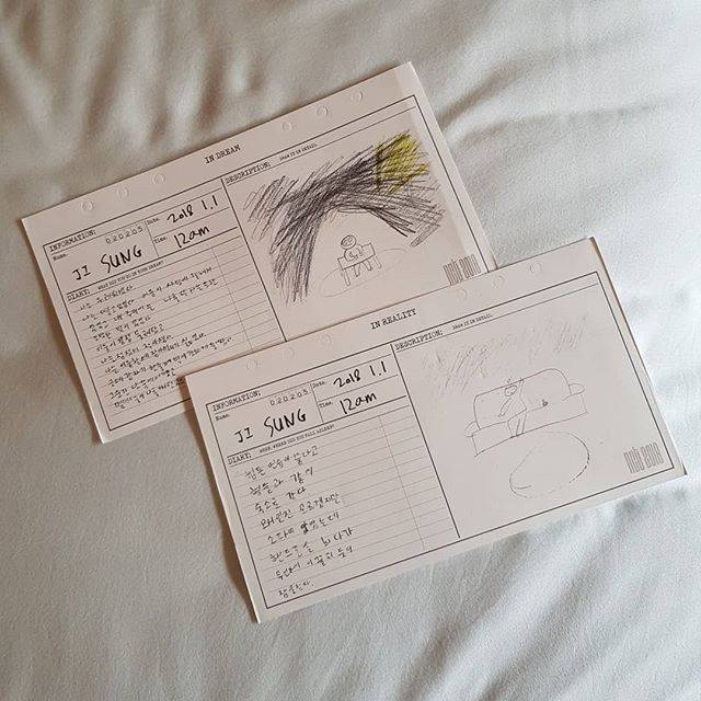 WTS DIARY JISUNG VERSI REALITY & DREAM FROM ALBUM NCT 2018 EMPATHY