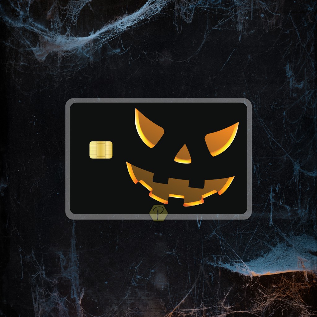 LIMITED HALLOWEEN SERIES 2020  - Card Cover Skin Sticker – PLIATA Stiker Kartu ATM, E-Money, E-Toll