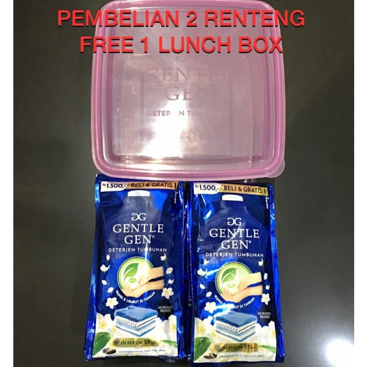Gentle Gen Sachet 55 ml 2 Renceng free box