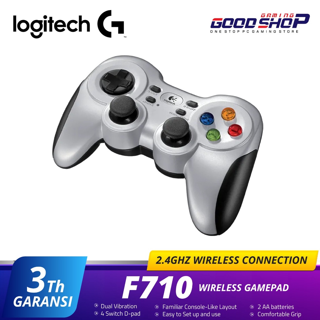 Logitech F710 - Wireless Gamepad