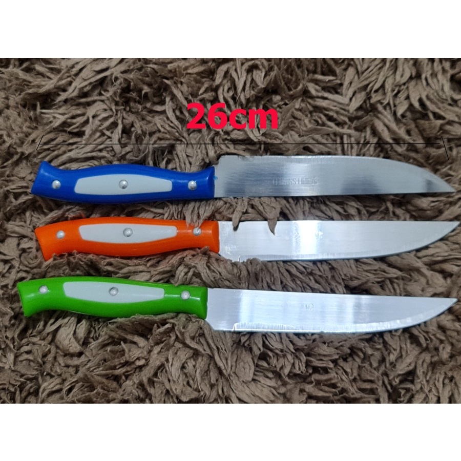 pisau dapur Model 312 panjang 26cm stainless steel