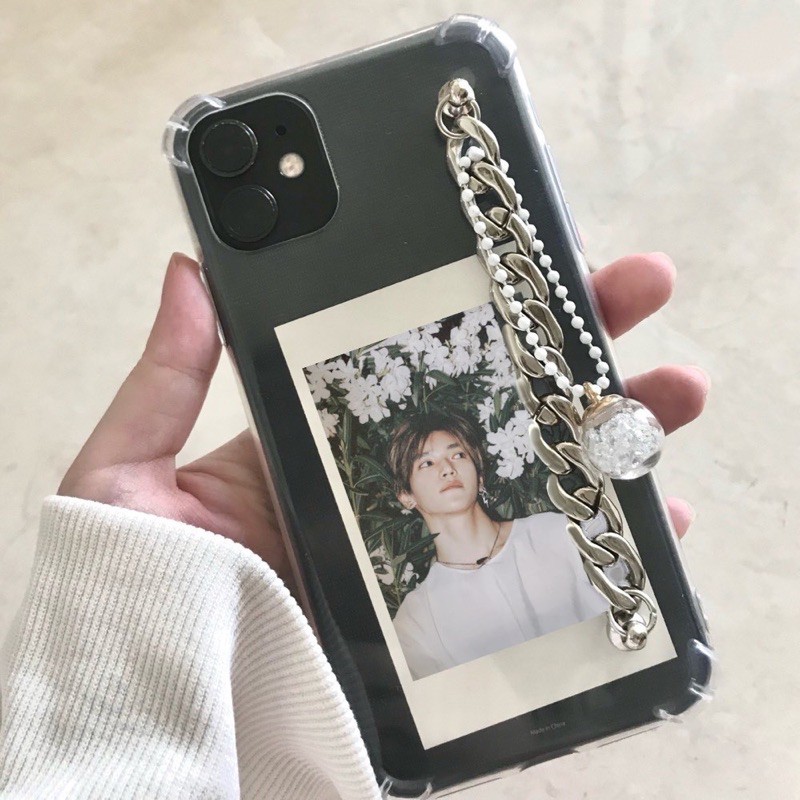 Case Nct127 Aesthetic Phone Grip Chain Strap Casing