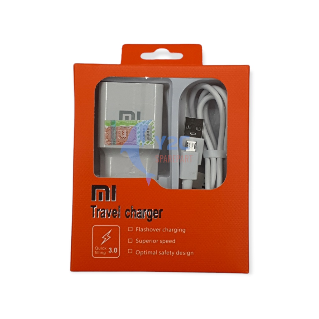 CHARGER XIAOMI 18W FAST CHARGING MDY-08 / REDMI 2  3 3S 4A 4X 5 5A 6 6A 7 7A 8 8A / NOTE 2 3 4 5 6 7 8 9 9A / MI 8 MI 9 LITE REDMI NOTE 10 PRO