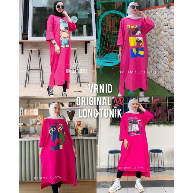VRN ID- 100% ORIGINAL TUNIK DM3/LONG TUNIK KAOS DM3/TUNIK/TUNIK KAOS/TUNIK/TUNIK DM3