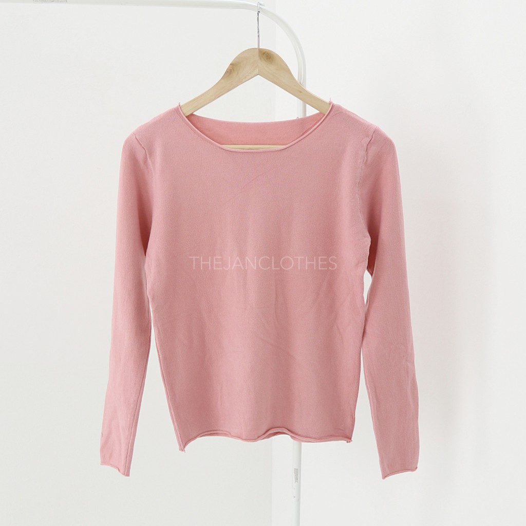 Terie longtop knit -Thejanclothes