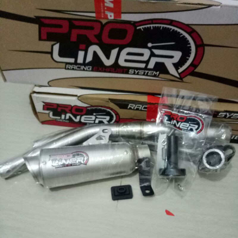 KNALPOT PROLINER ORIGINAL VIXION NVL/ADVANCE TABUNG KECIL