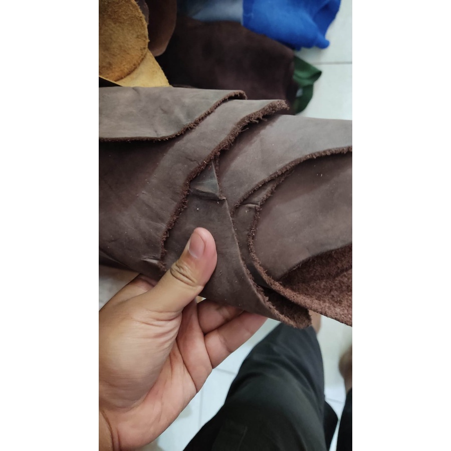 KULIT CH CRAZY HORSE LEATHER LEMBARAN PREMIUM TERMURAH