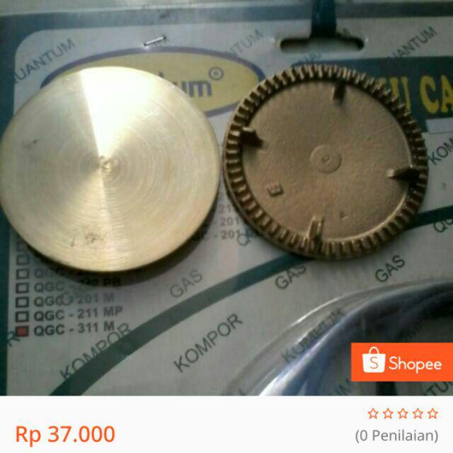 Spare Part Kompor Quantum Burner Kuningan Kuantum 8 Cm