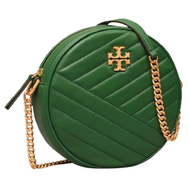 Tory Burch Kira Chevron Circle Bag Arugula
