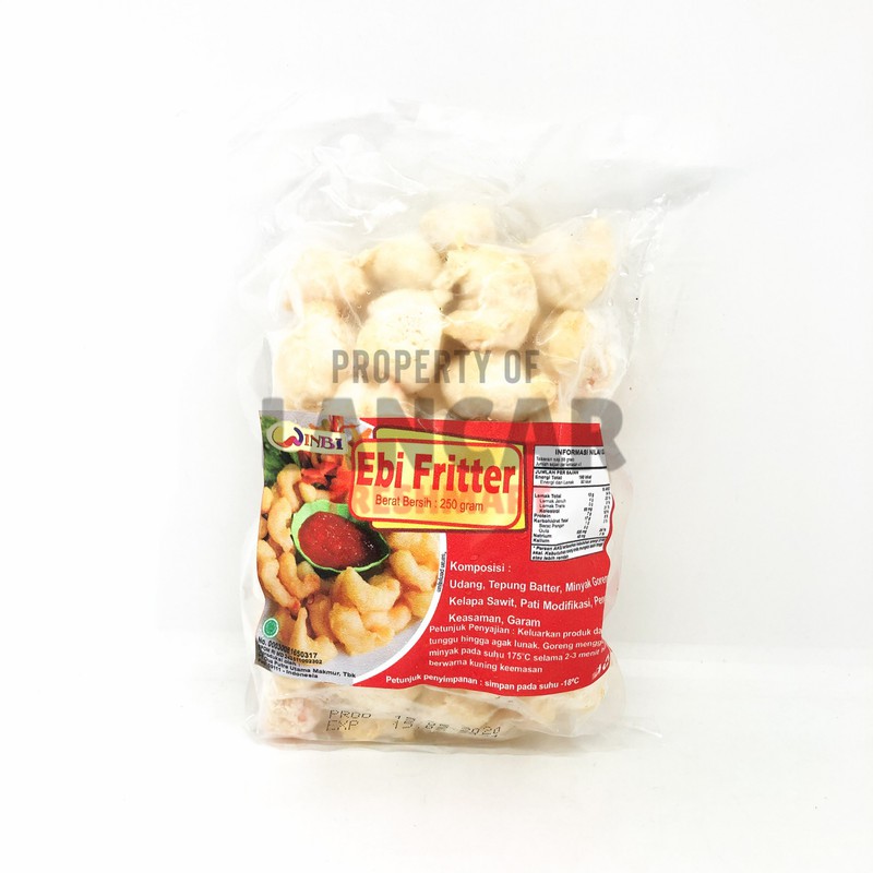 

WINBI EBI FRITTER 250GR
