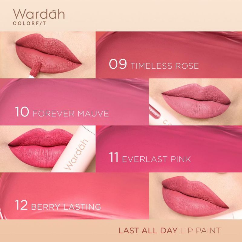 WARDAH Colorfit Last All Day Lip Paint