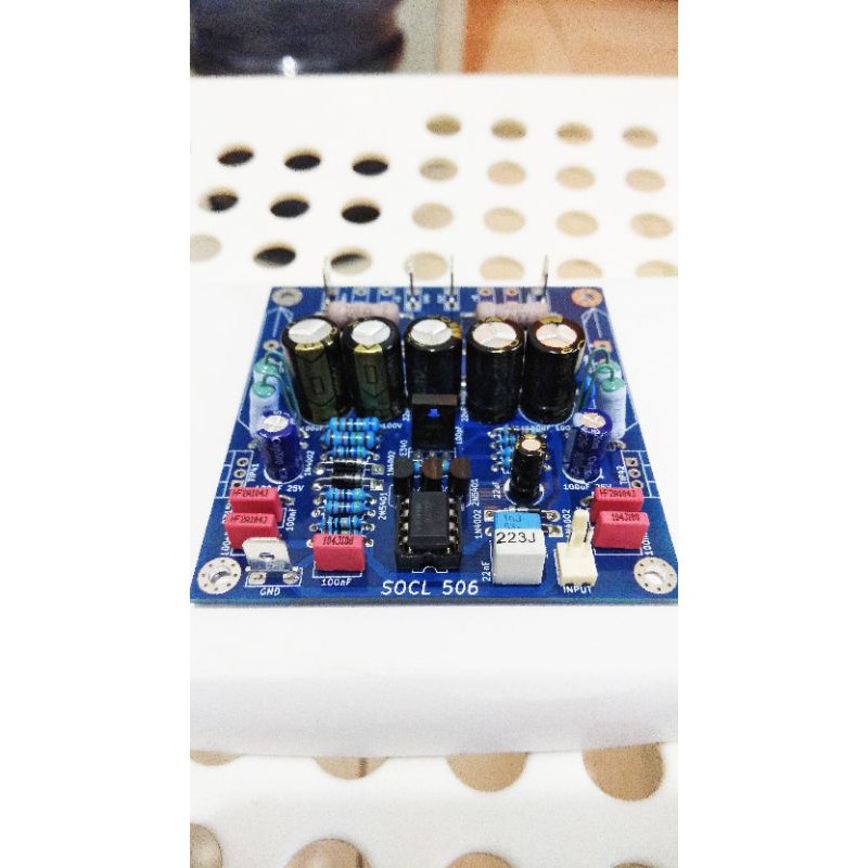 KIT DRIVER POWER AMPLIFIER SOCL 506 TEF EKSLUSIVE FIBER DOUBLE LAYER