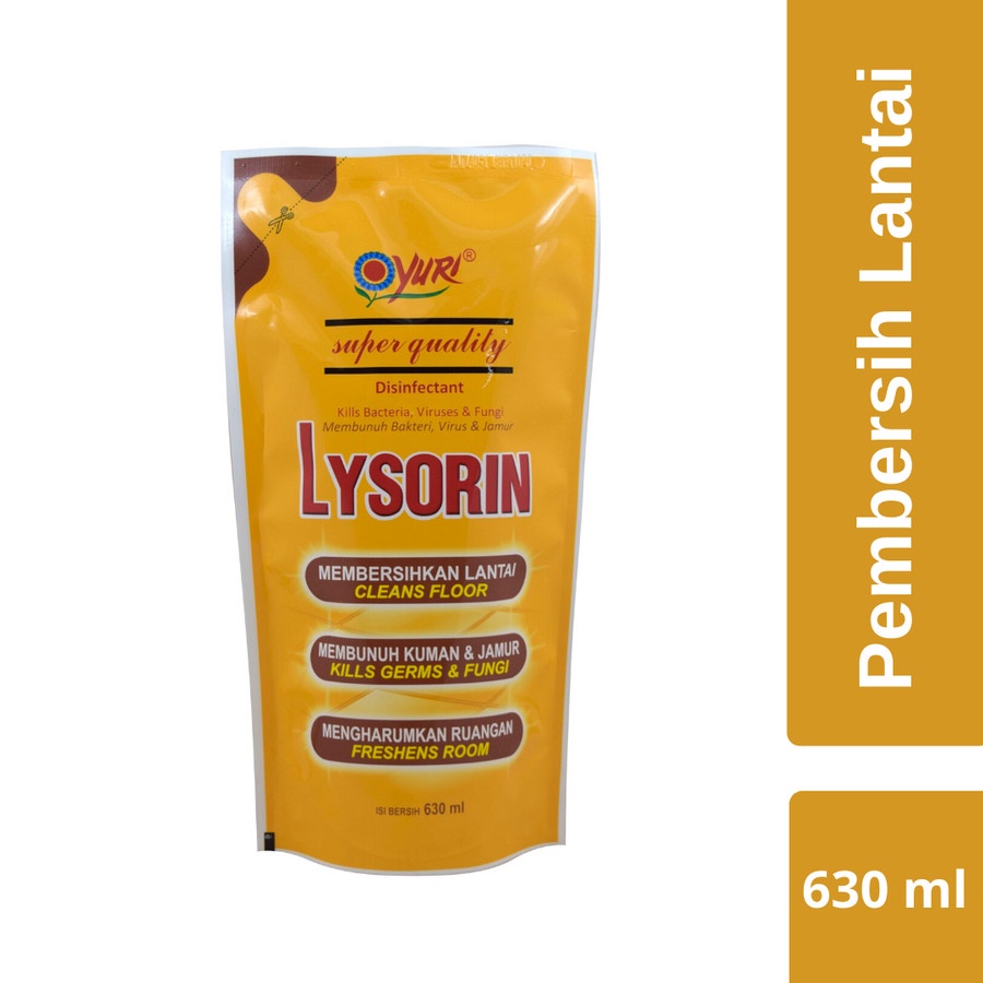 Yuri Lysorin Disinfectant Pembersih Lantai 630 ml