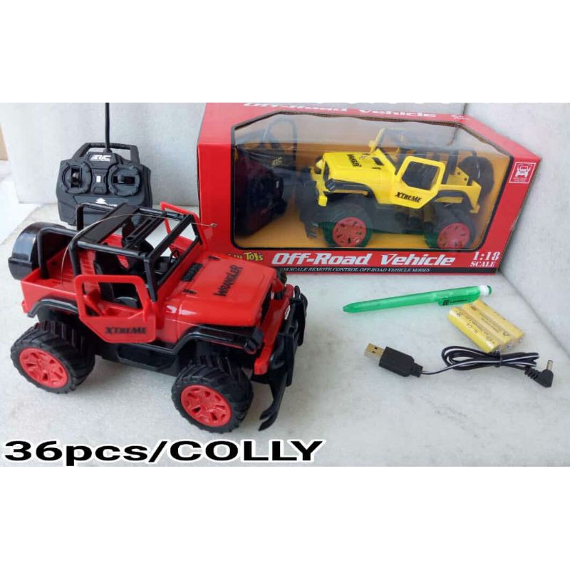 Mobil remot jepp batre cas besar