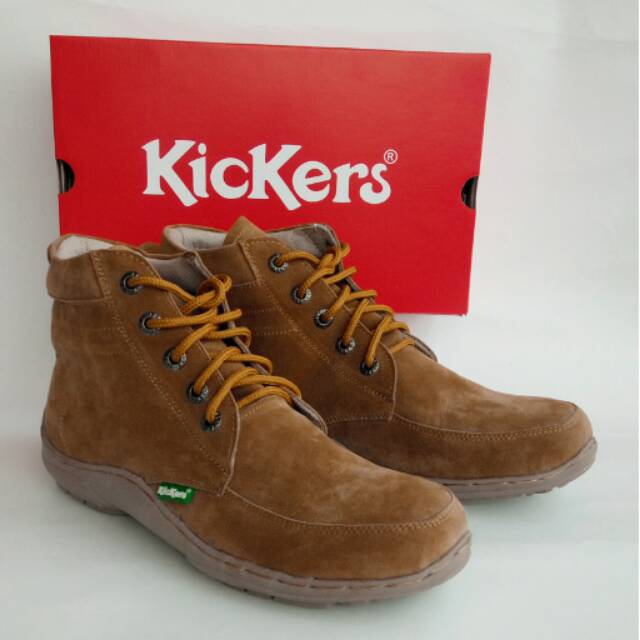 kickers suede shoes