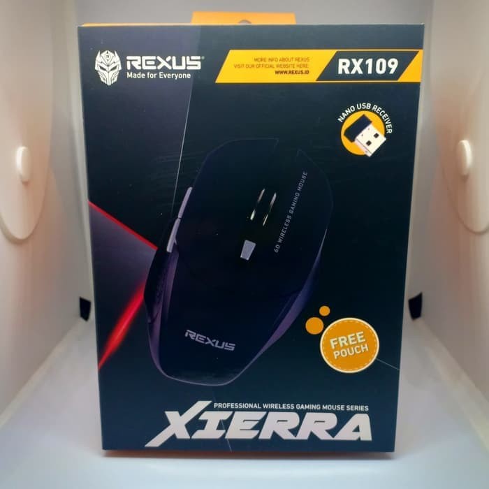 Rexus Xierra 109 Professional Wireless Gaming Mouse RX109 - RX-109