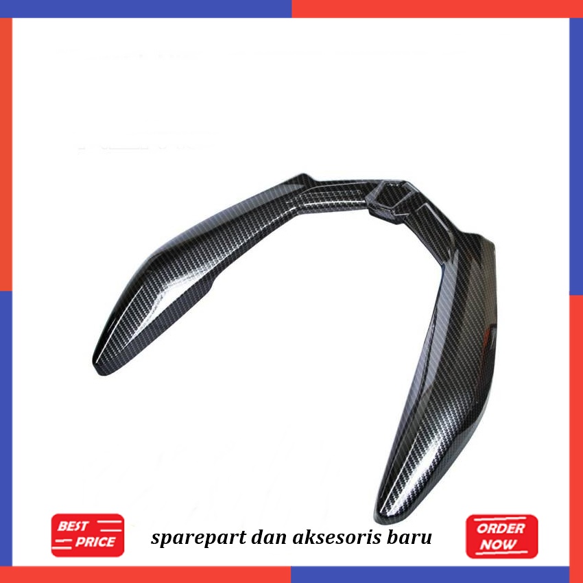 TUTUP BEHEL NEW NMAX 2020 CARBON NEMORACING AKSESORIS
