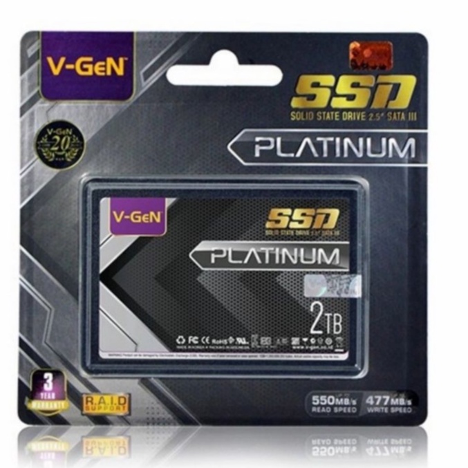 Solid State Drive SSD Vgen Platinum 2TB