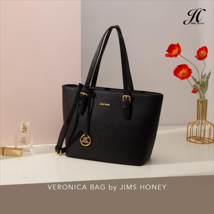 Tas Selempang Jims Honey - Veronica Bag Tas Selempang Wanita - BLACK keren hitz berkualitas sekolah 