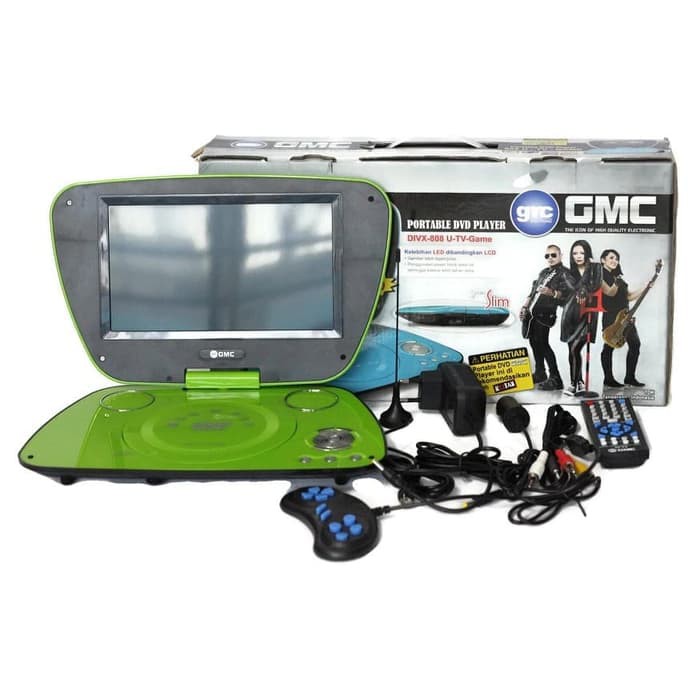 DVD PORTABLE GMC 808 U LED ( 9 Inch )