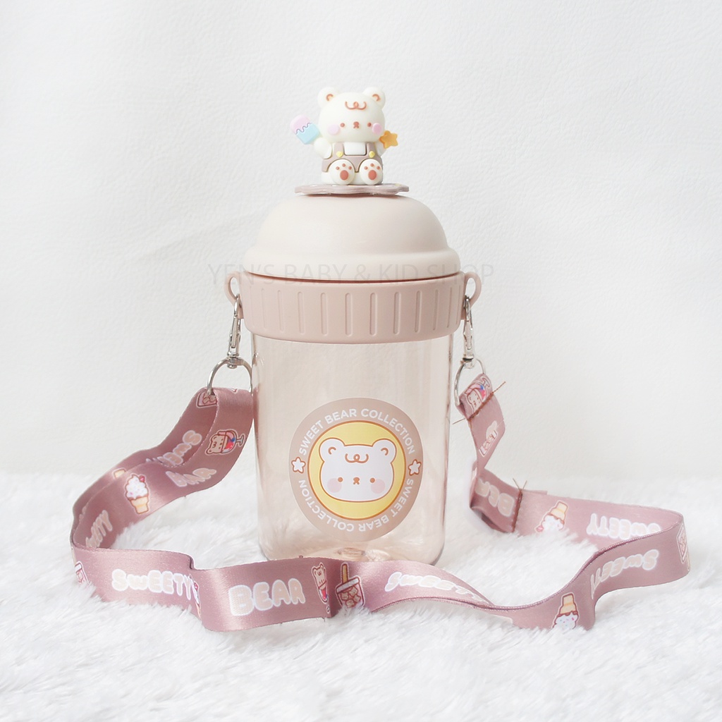 Strap Drink Bottle 480ml - Botol Minum Anak Tali L 9016