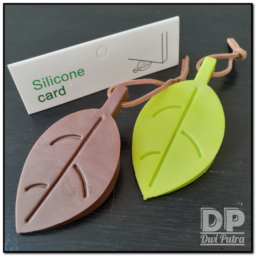 PENAHAN PINTU / DOOR STOPPER / KARET SILICONE MOTIF BENTUK DAUN / PENGGANJAL PINTU GANJEL GANJAL