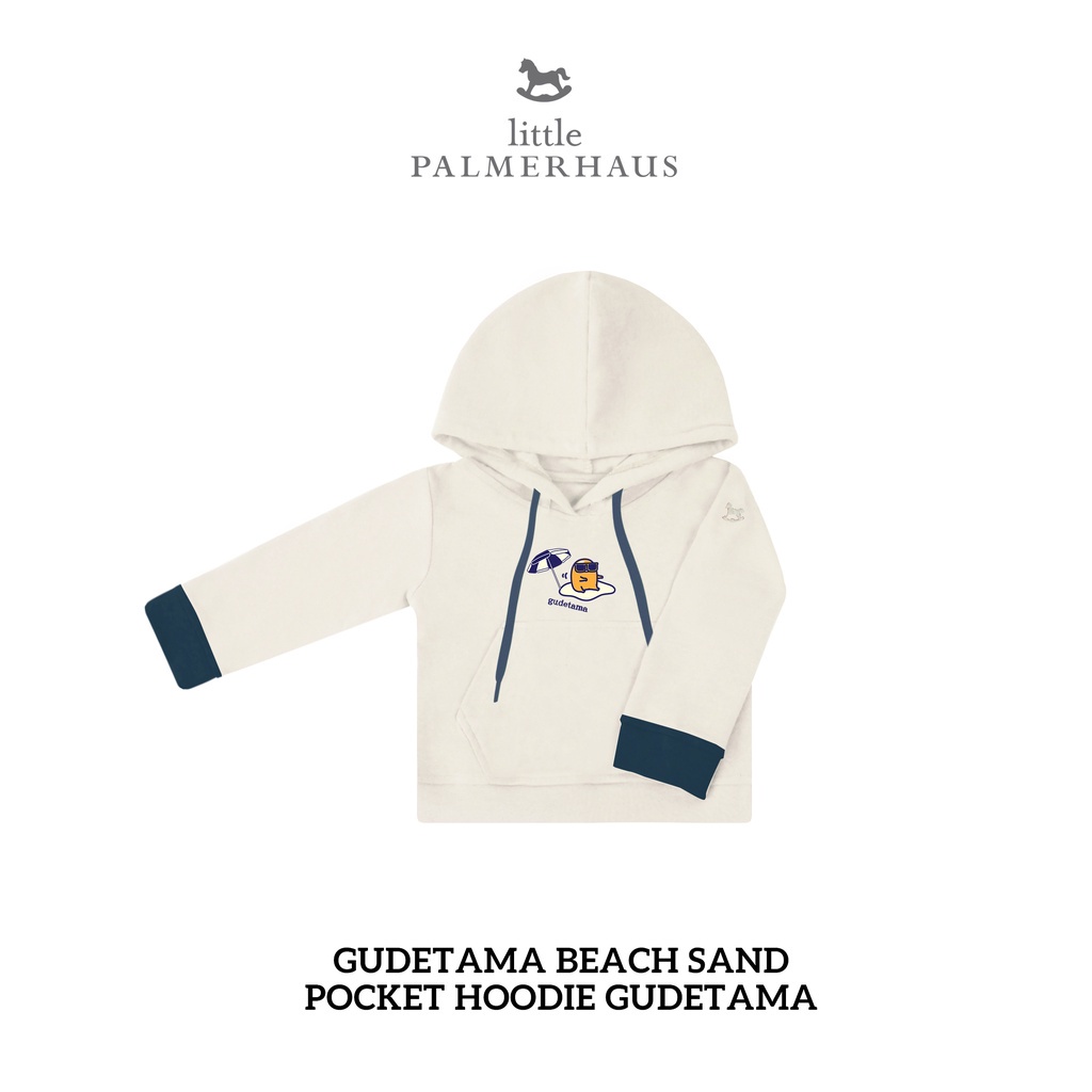 Jaket Hoodie Bayi Anak Little Palmerhaus Pocket Hoodie Gudetama