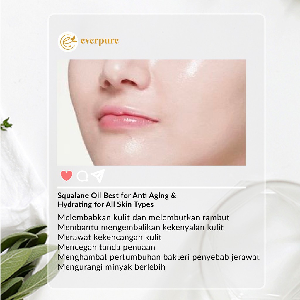 EVERPURE Face OIL 100% ORGANIC All Series 20ml Original