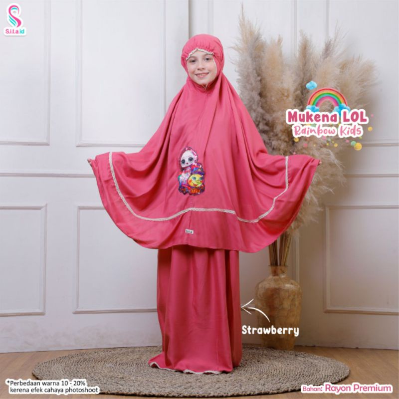 Mukena LOL Rainbow Kids by SITA ID
