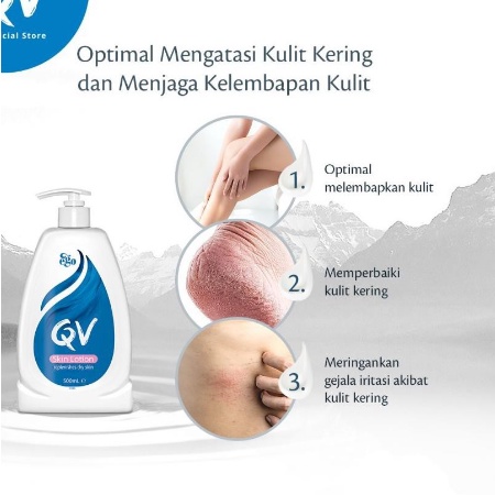 PERA589 QV SKIN LOTION UNTUK KULIT KERING ATAU SENSITIF 500ML