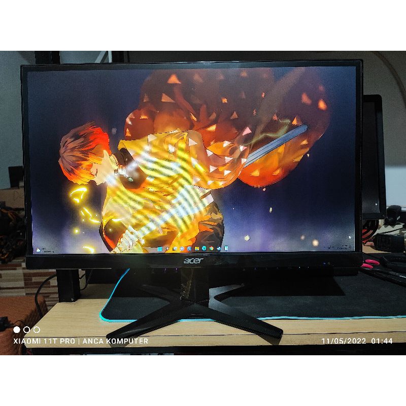 monitor gaming acer g237hl ips frameless