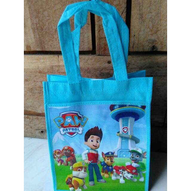 

PRODUSEN| GOODIE BAG MURAH| TAS ULTAH ANAK KARAKTER KARTUN PAW PATROL ACARA ULTAH, AQIQAH | K40