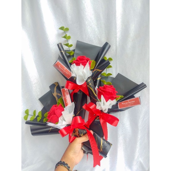 Buket bunga 1 tangkai / Buket Bunga