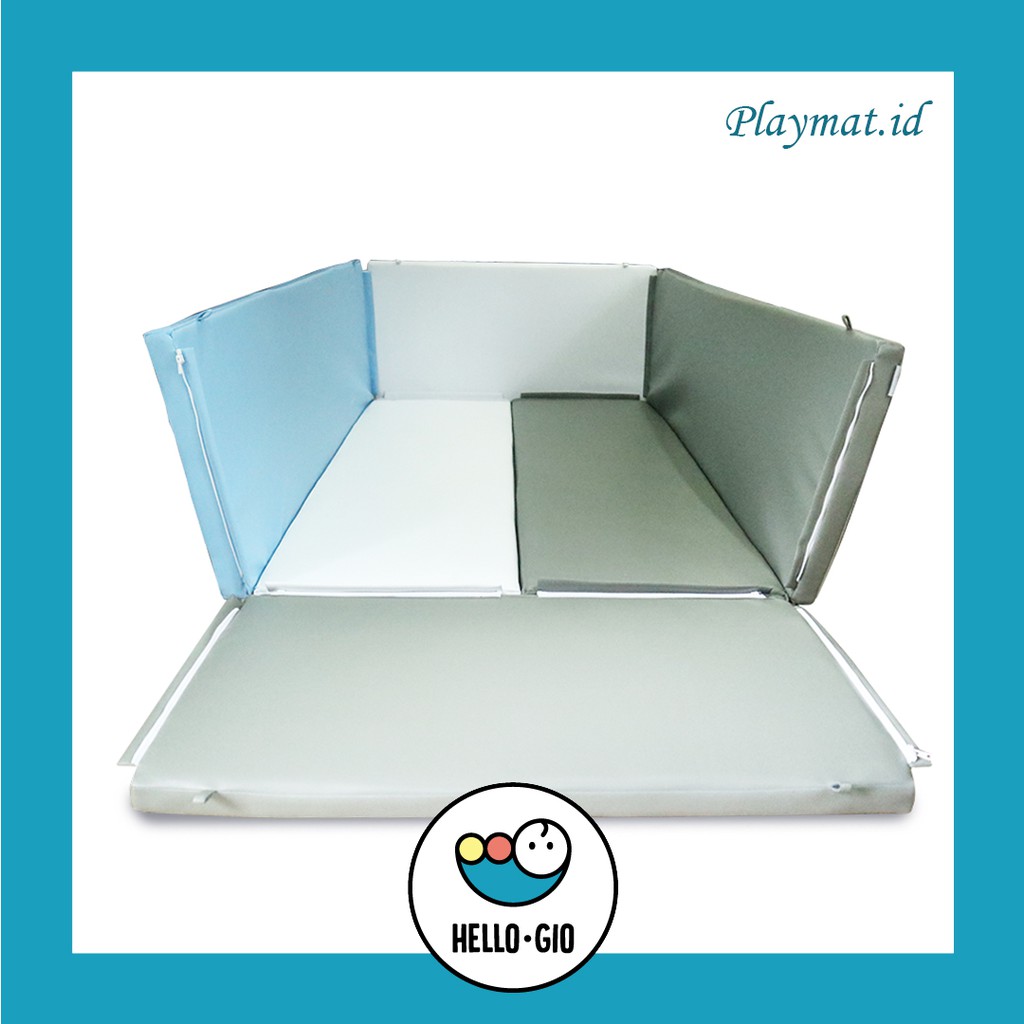 Jual Bumper Bed + Fence Playmat Bayi Kasur Anak (Kualitas Premium) Ukuran LUMBA Playmat