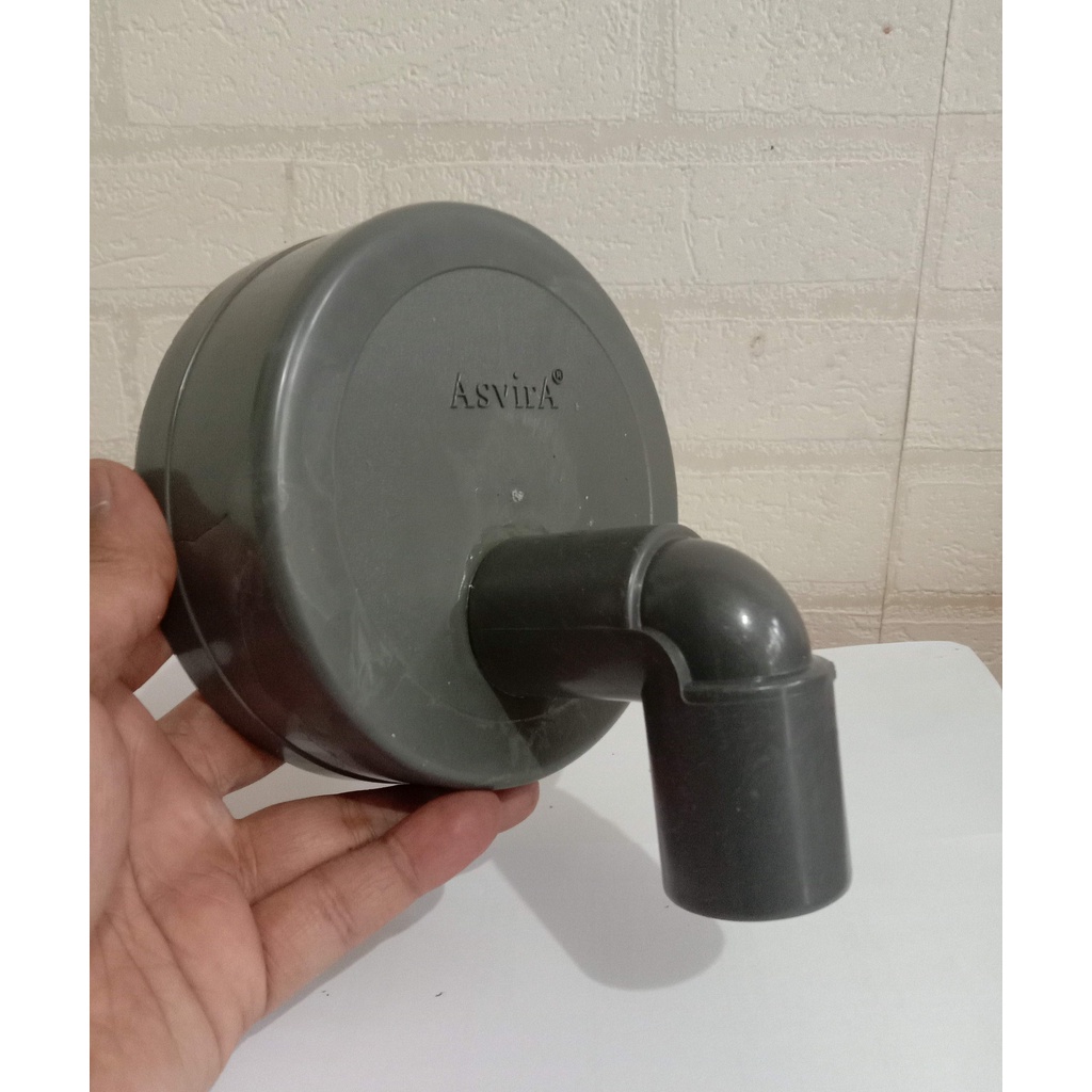 Dop Tutup pipa Hidroponik 4 inch Output Knee 3/4 Inch