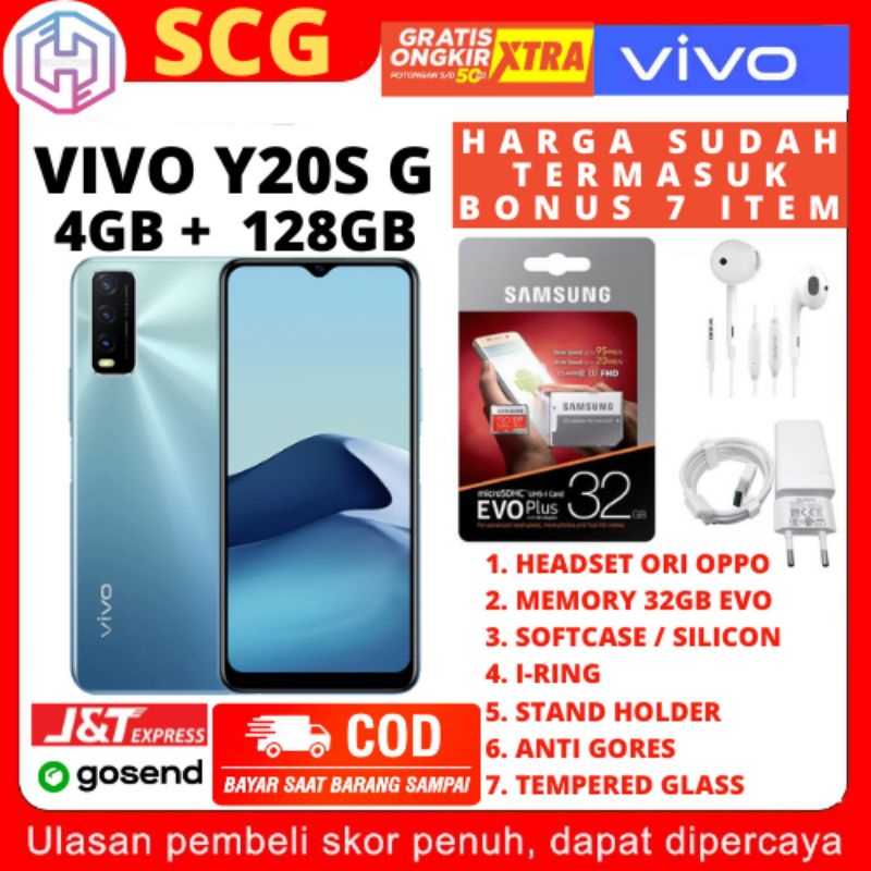 VIVO Y30 Y30I & Y20S G 4/128 RAM 4GB ROM 128GB GARANSI RESMI