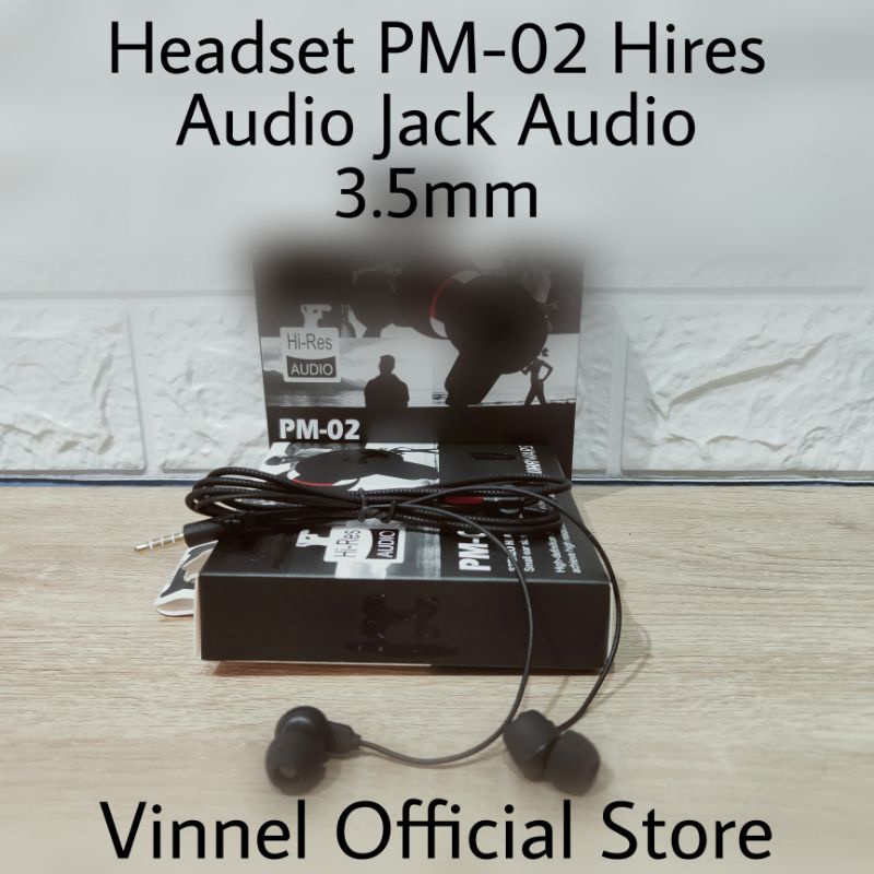 Headset PM-02 Earphones Music Call Gaming