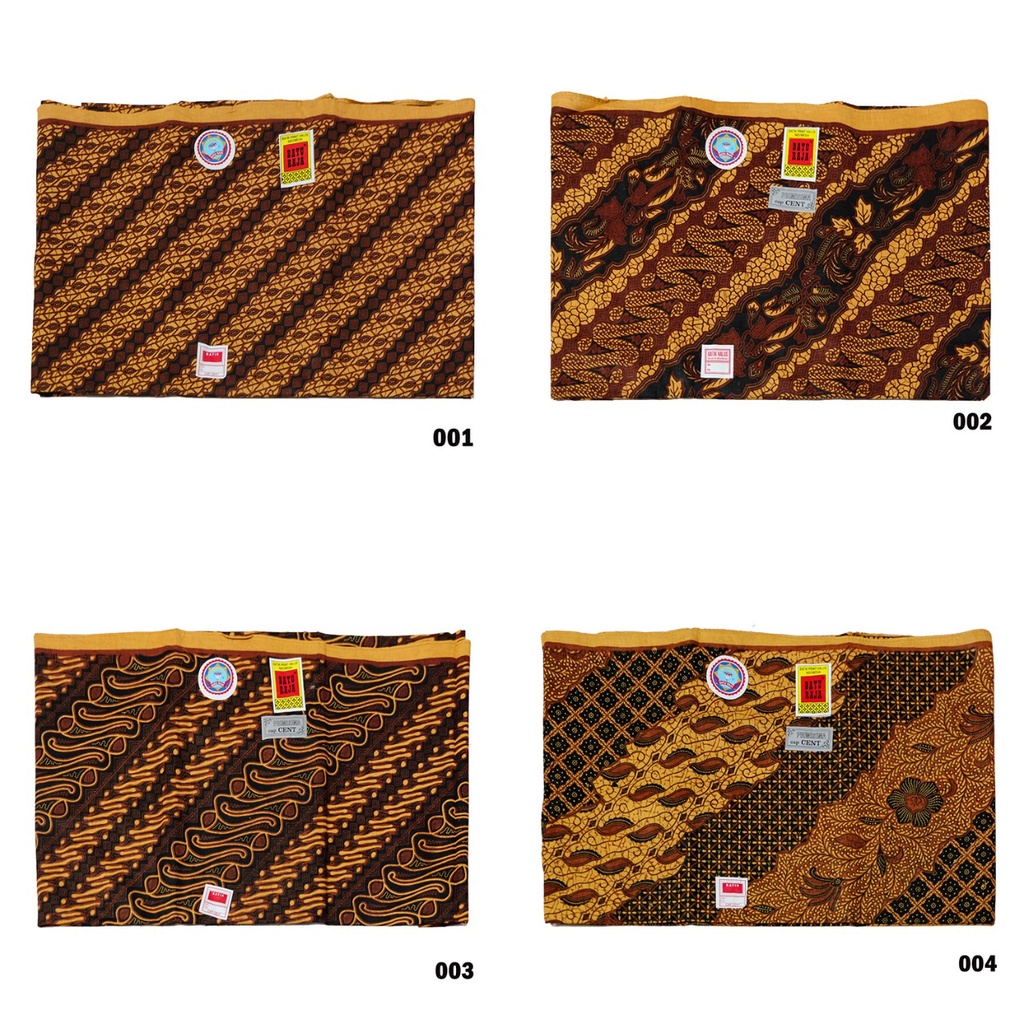 Kain Panjang Batik Batu Raja Cap Cent - Batik Halus 2.3x1.1M