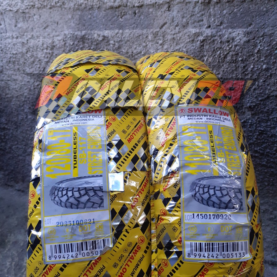 Ban Semi Enduro Swallow SB117 17 110 120 Supermoto CRF KLX WR Dtracker