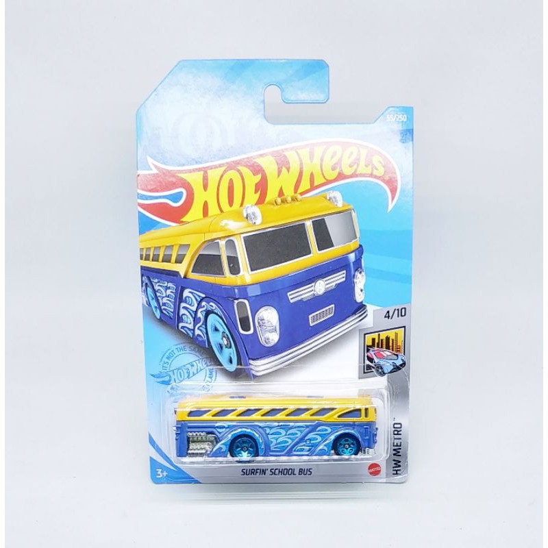 Hot Wheels Surfin School Bus/Bus Sekolah HW Metro