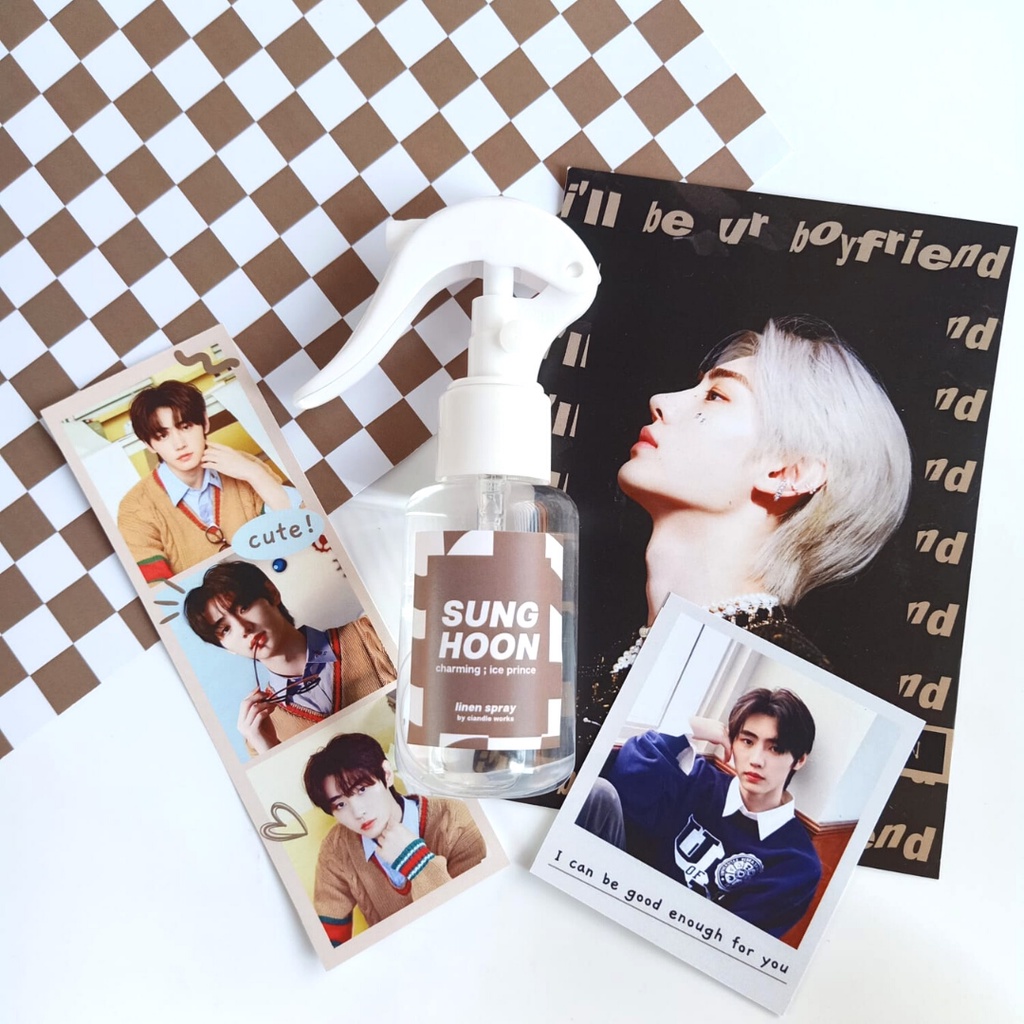 ENHYPEN Linen &amp; Room Korean Spray | Ciandle KPOP