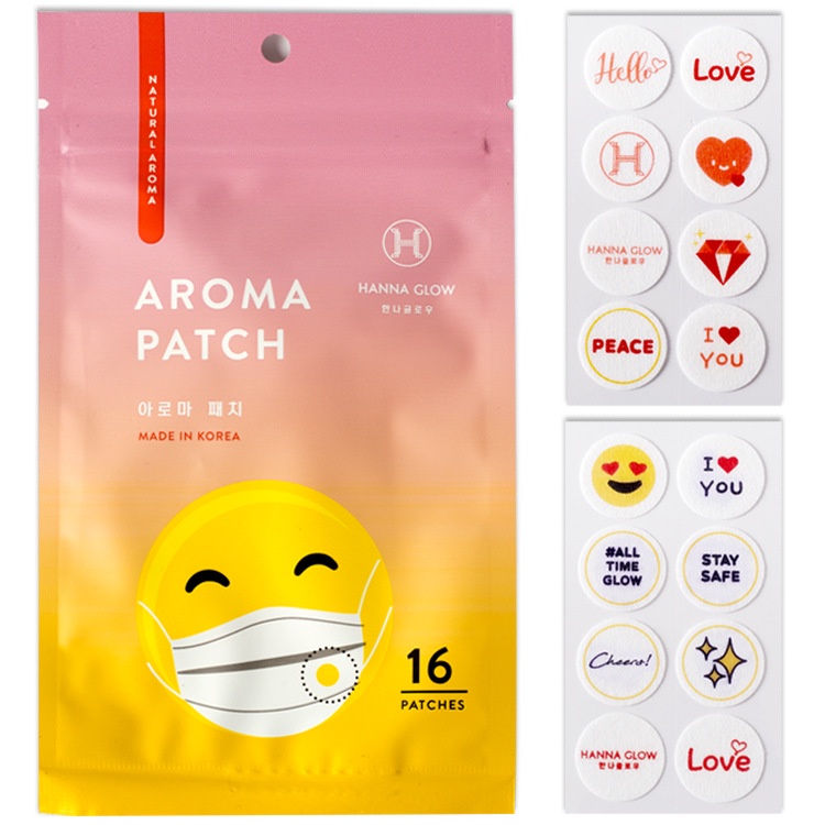 Stiker Masker Aroma Peppermint Patch Masker Tempelan Pewangi Masker