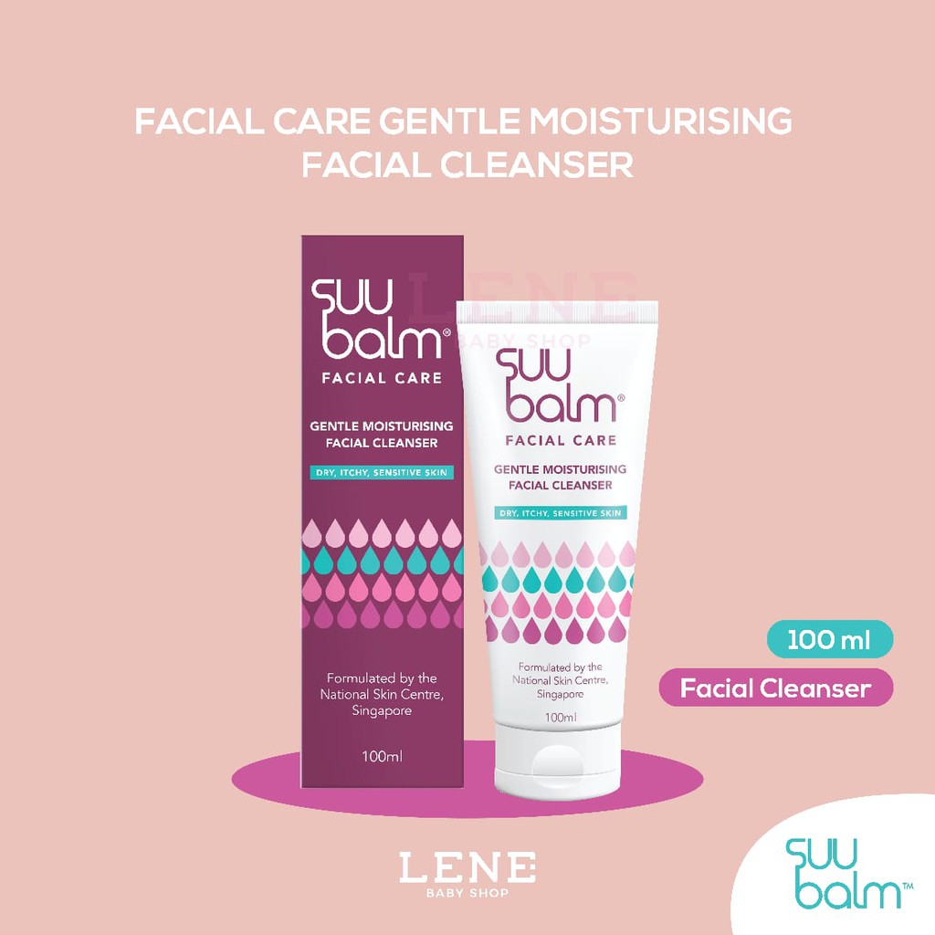 Suu Balm Facial Care Gentle Moisturising Facial Cleanser 100ml