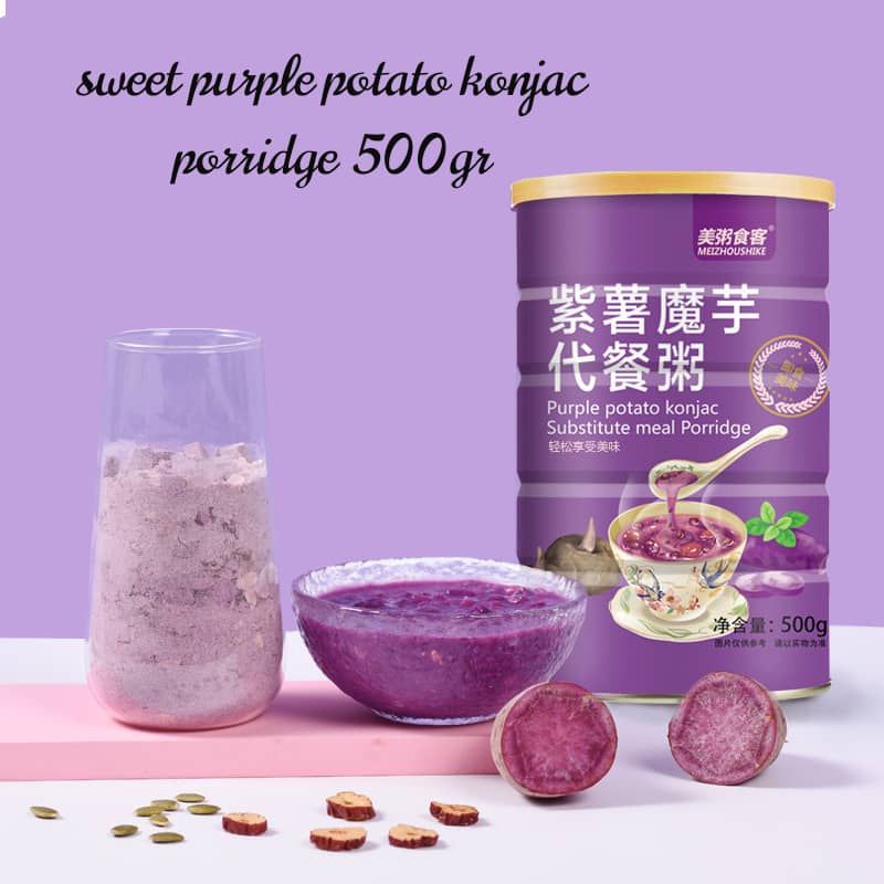 

Purple Potato Konjac Porridge - Bubur Ubi Ungu - 500gr